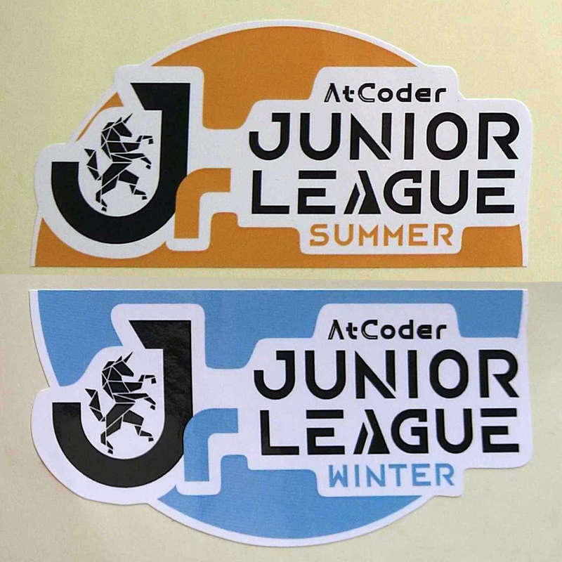 オリジナルステッカー（Summer＆Winter）